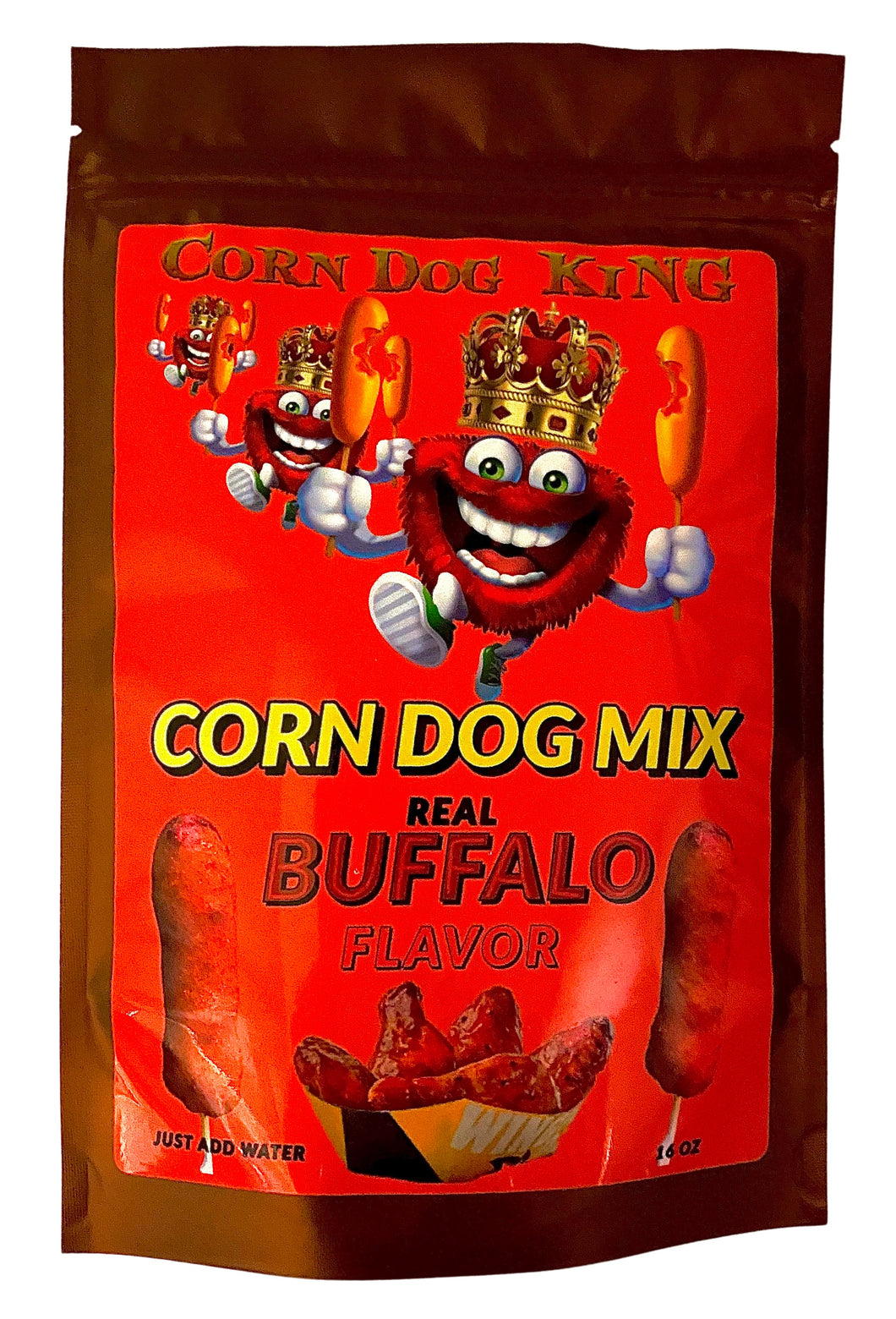 Real BUFFALO Flavor Corn Dog Mix